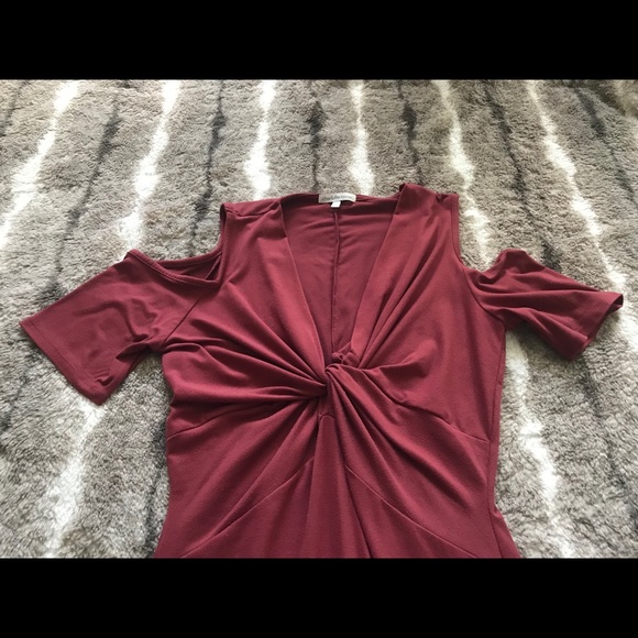 Burgundy Dress - Picture 4 of 4